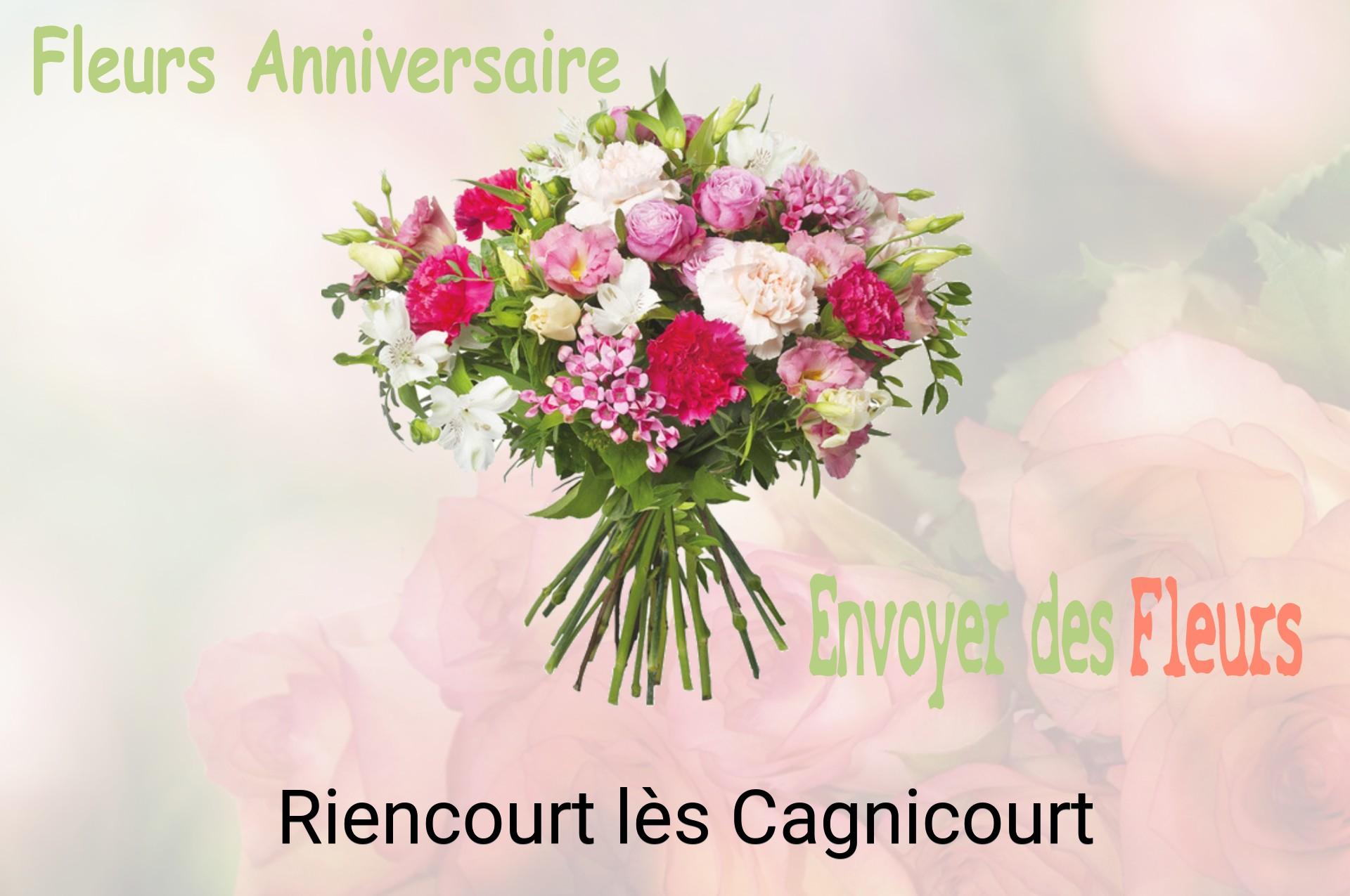 Bouquet de fleurs d’anniversaire livré à Riencourt-lès-Cagnicourt